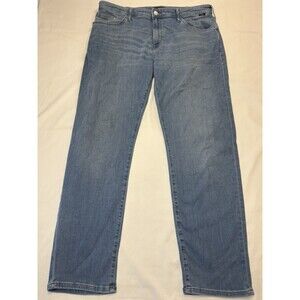 Mavi Jeans Mens 38x32 Blue Zach Straight Leg Stretch Light Denim Pants Casual